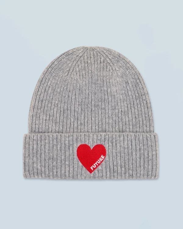 Bonnet à Revers Coeur^FROM FUTURE New