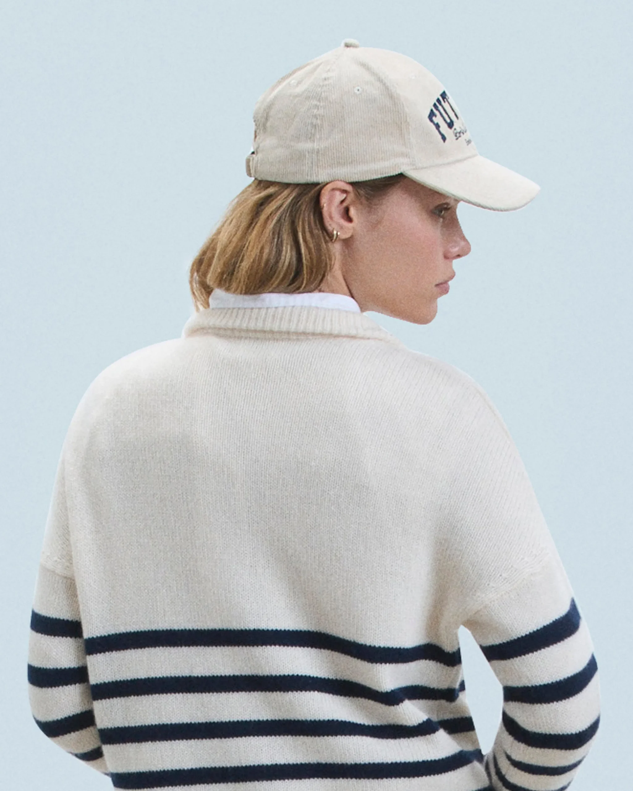 casquette__visire_courbe_velours_cotel_1.webp Casquette à Visière Courbée Velours Cotelé^FROM FUTURE Cheap