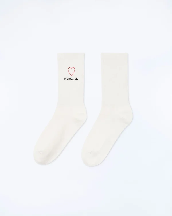 Chaussettes Mi-hautes Coeur^FROM FUTURE Store