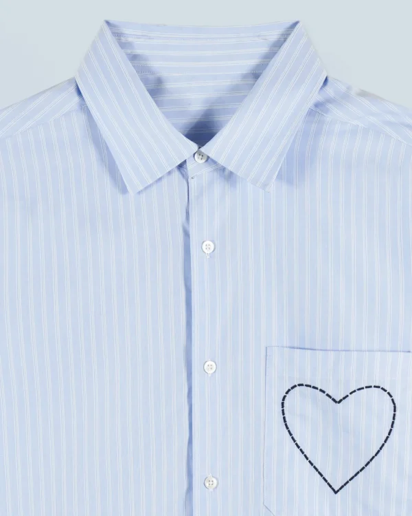 Chemise Manches Longues Coeur^FROM FUTURE Best Sale