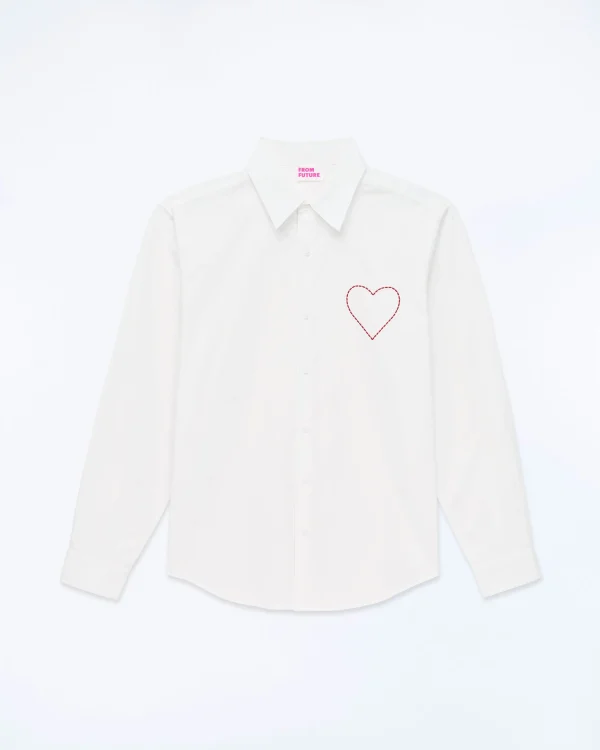 Chemise Manches Longues Popeline^FROM FUTURE Clearance