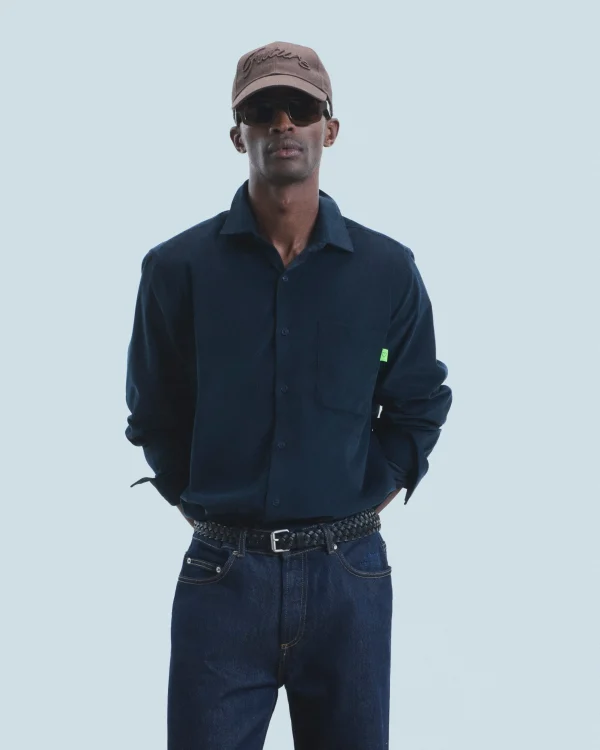 Chemise Manches Longues Velours Cotelé^FROM FUTURE Sale
