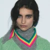 Foulard Regular Bande Multicolore^FROM FUTURE Cheap