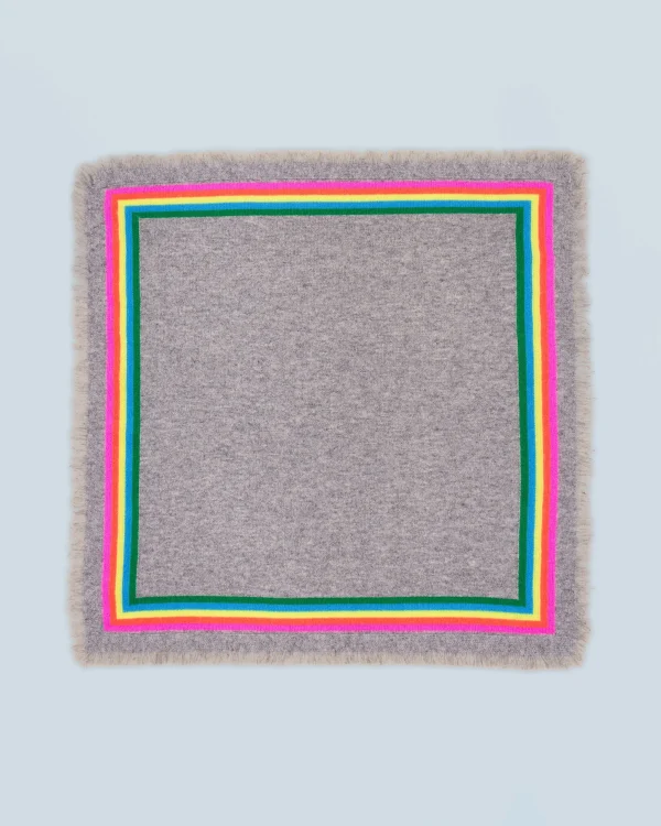 Foulard Regular Bande Multicolore^FROM FUTURE Cheap
