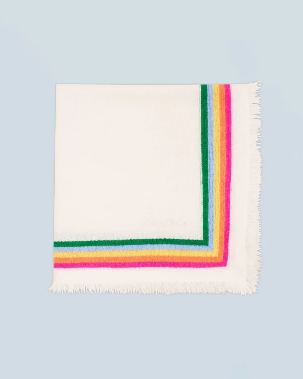 Foulard Regular Bande Multicolore^FROM FUTURE Clearance