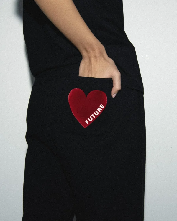 Jogging Droit Coeur^FROM FUTURE Outlet