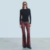 Pantalon Flare Mesh^FROM FUTURE Cheap
