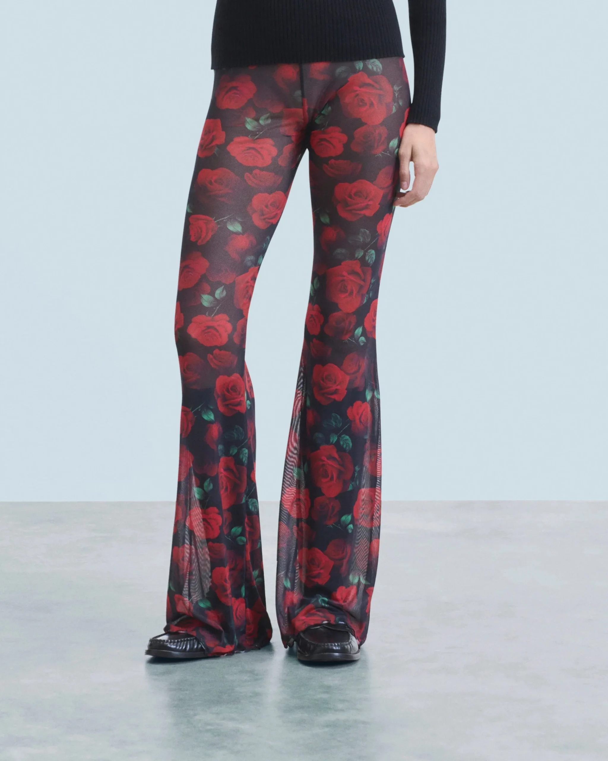 pantalon_flare_mesh_1.webp Pantalon Flare Mesh^FROM FUTURE Cheap
