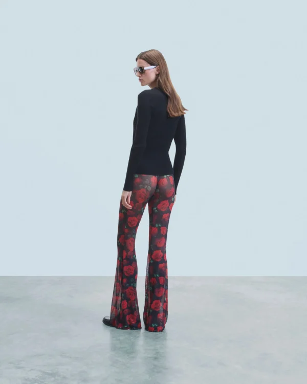 Pantalon Flare Mesh^FROM FUTURE Cheap