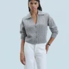 Pull Cardigan à Cotes^FROM FUTURE Shop