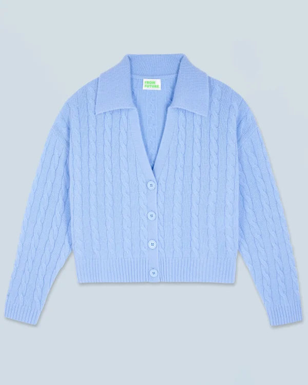 Pull Cardigan à Cotes^FROM FUTURE Best Sale