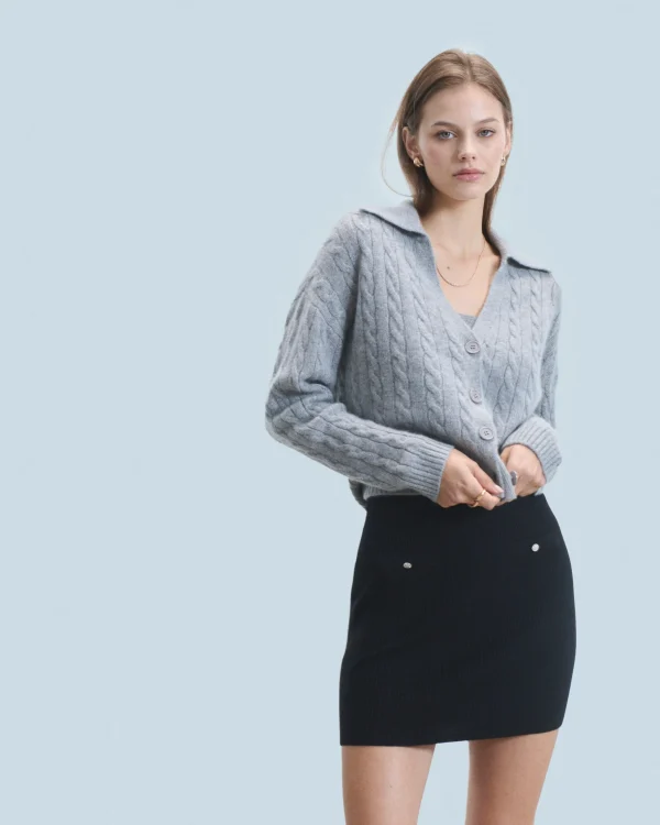 Pull Cardigan à Cotes^FROM FUTURE Shop