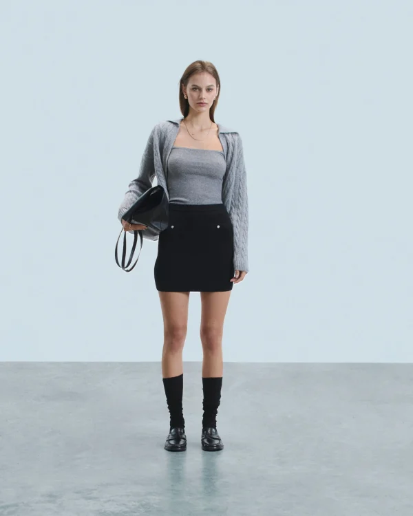 Pull Cardigan à Cotes^FROM FUTURE Shop
