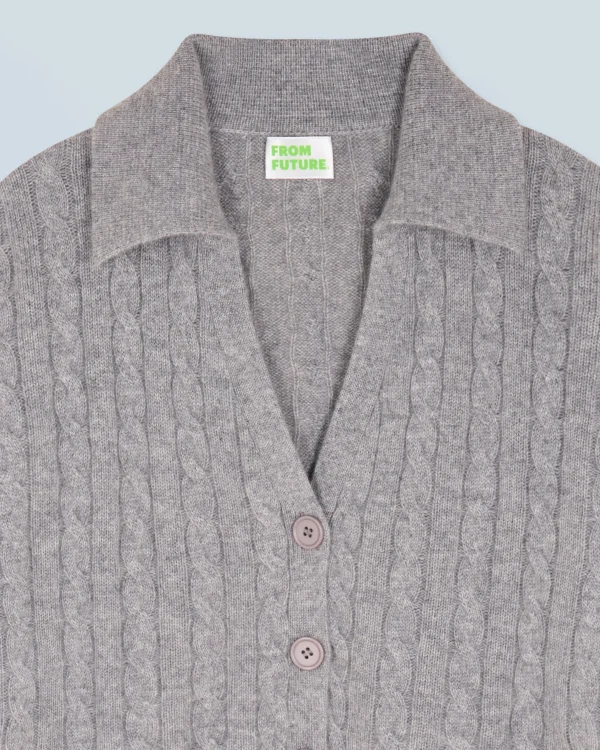 Pull Cardigan à Cotes^FROM FUTURE Shop