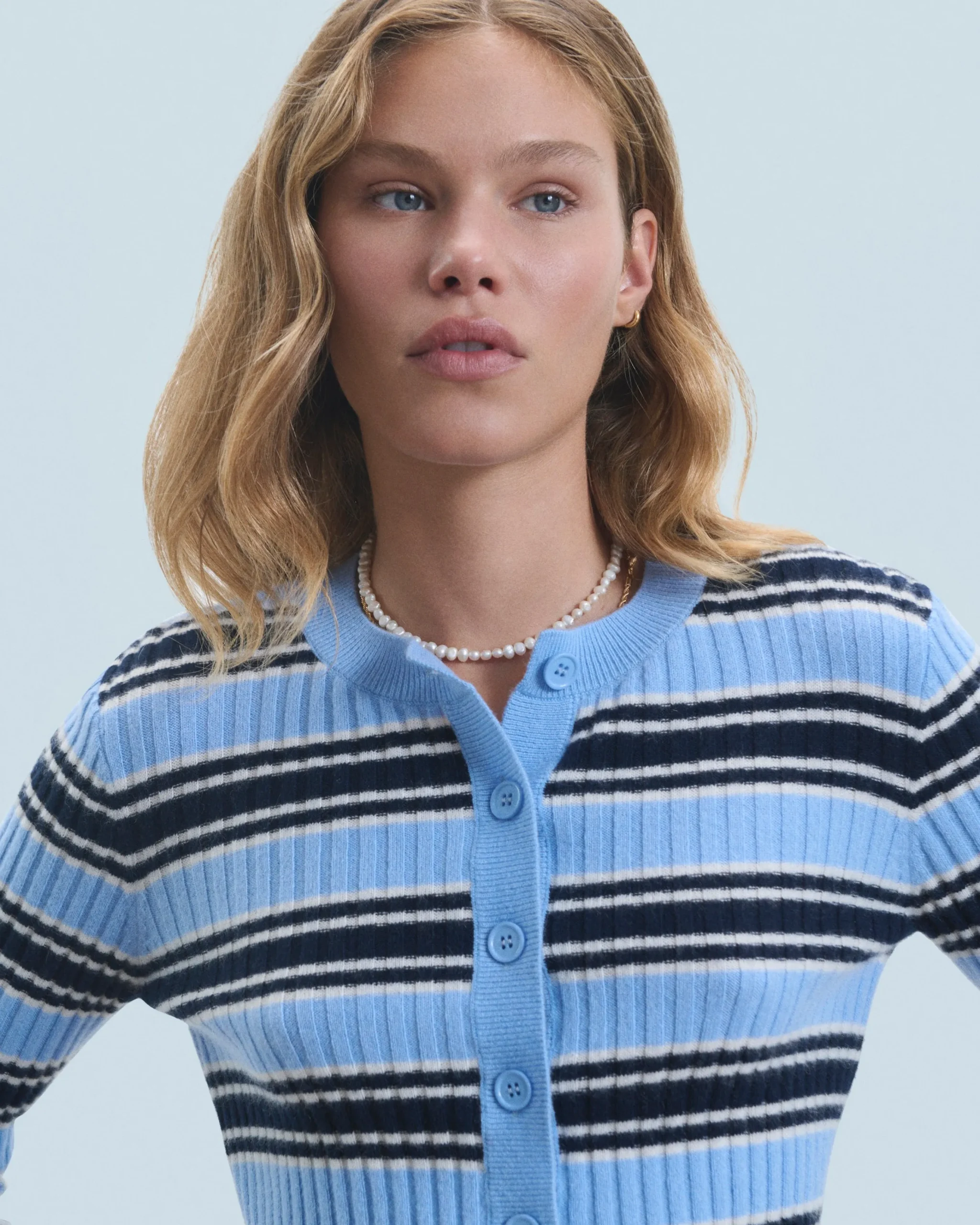 pull_cardigan_ray_1.webp Pull Cardigan Rayé^FROM FUTURE Discount