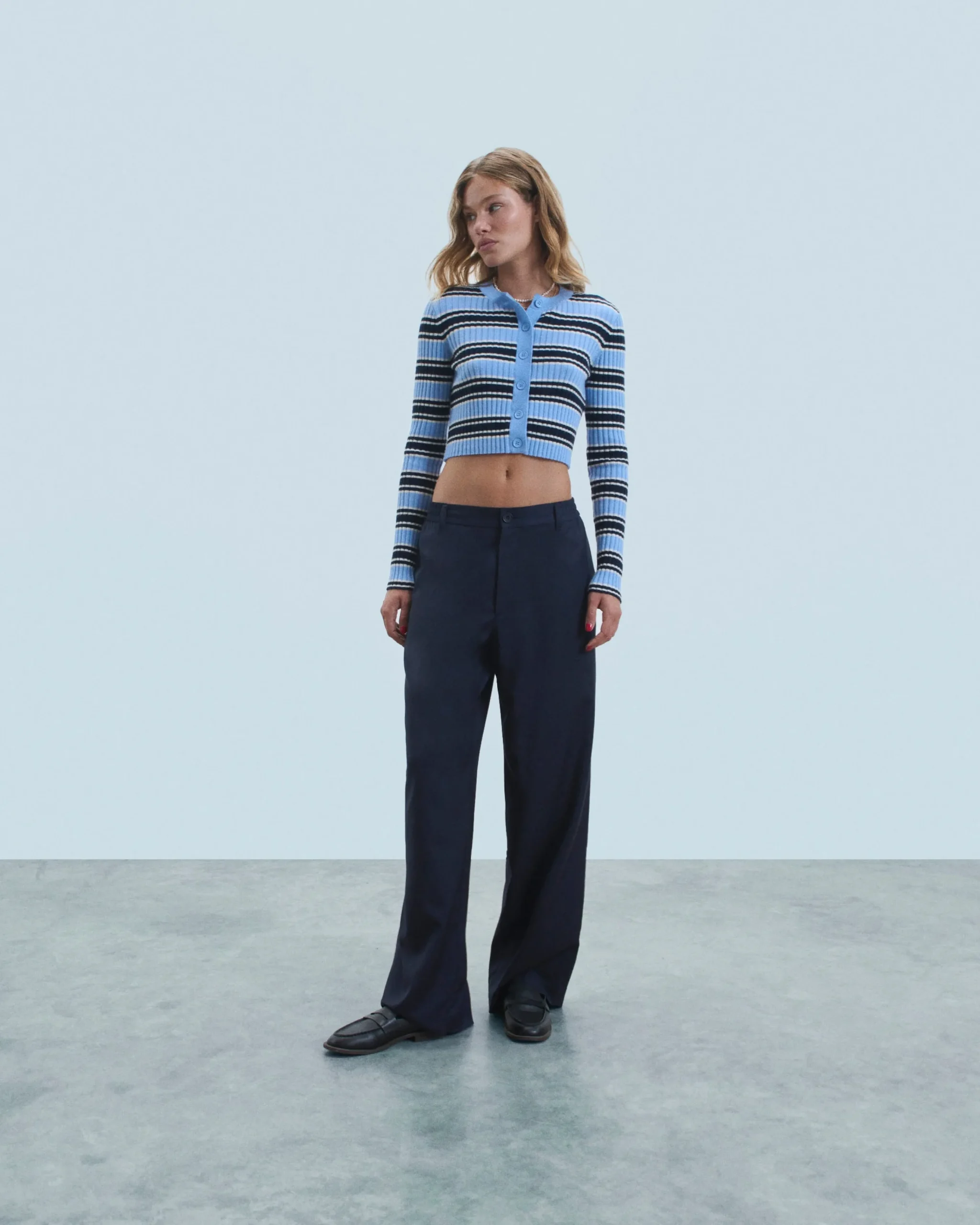 pull_cardigan_ray_3.webp Pull Cardigan Rayé^FROM FUTURE Discount