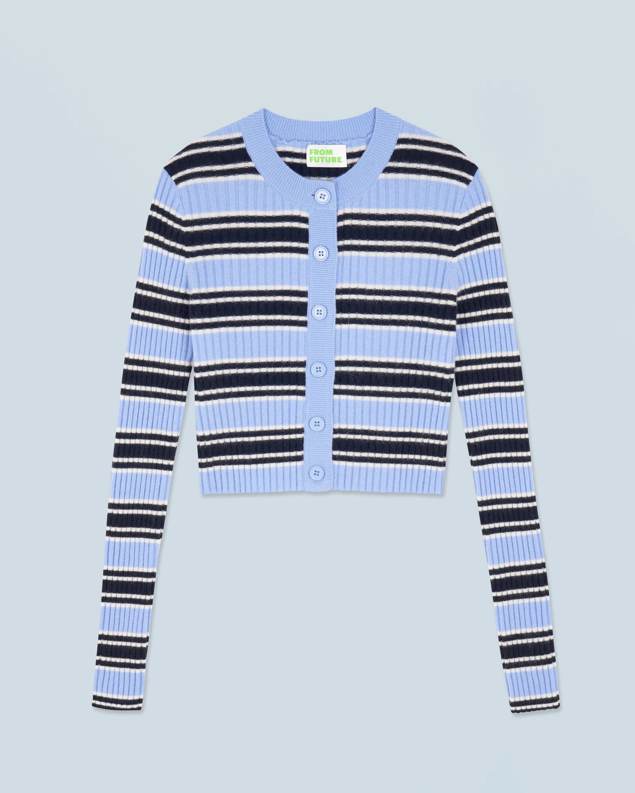 pull_cardigan_ray_4.webp Pull Cardigan Rayé^FROM FUTURE Discount