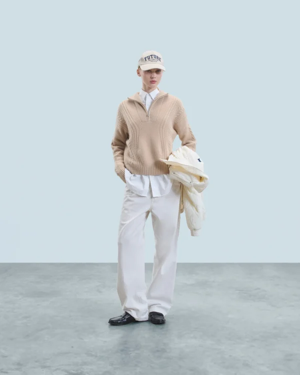 Pull Col Camionneur Torsades^FROM FUTURE New