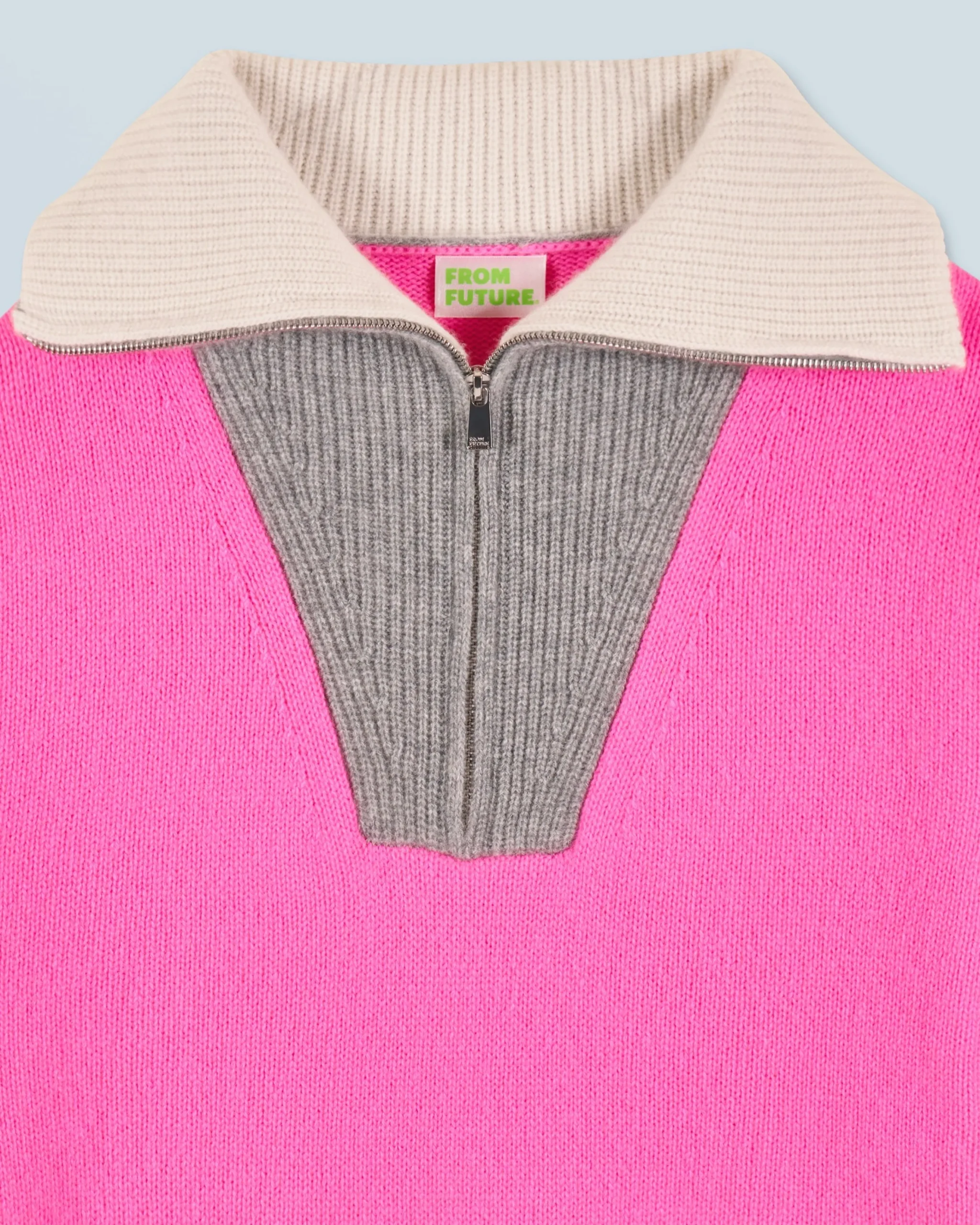 Pull Col Camionneur Tricolore^FROM FUTURE Best Sale