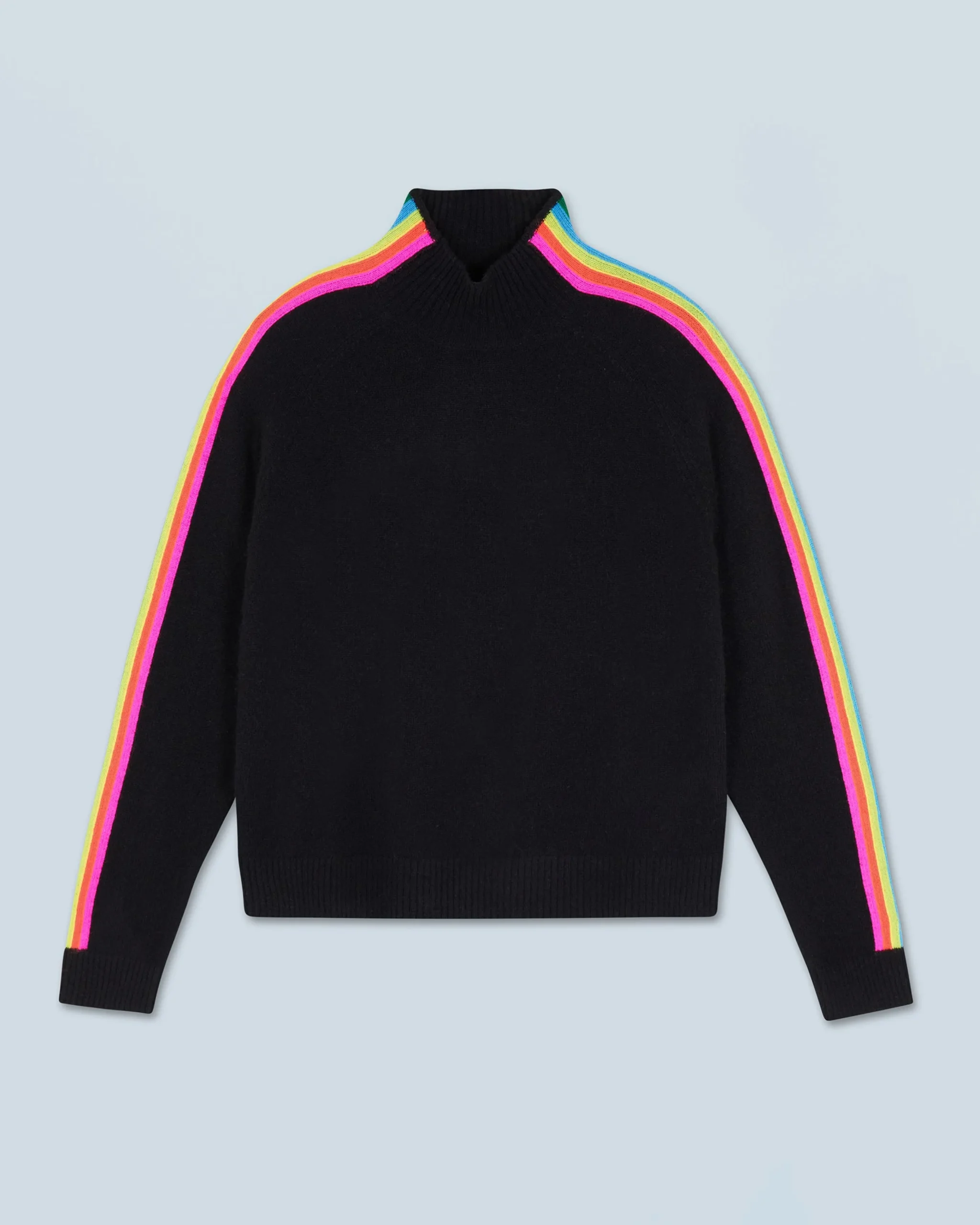 pull_col_montant_bandes_manches_multicolores_lger_0-3.webp Pull Col Montant Bandes Manches Multicolores Léger^FROM FUTURE Flash Sale