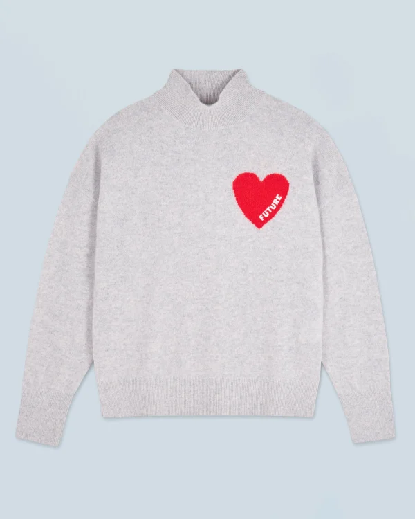 Pull Col Montant Coeur Léger^FROM FUTURE Discount