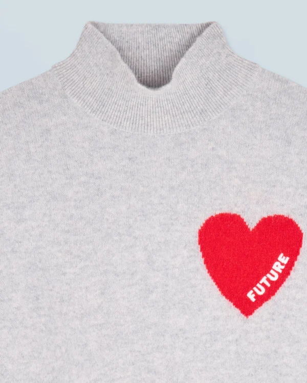 Pull Col Montant Coeur Léger^FROM FUTURE Discount