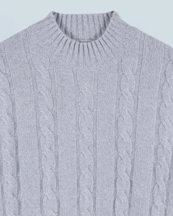 Pull Col Montant Court à Torsades^FROM FUTURE Discount
