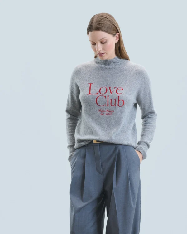 Pull Col Montant Love Club^FROM FUTURE Flash Sale
