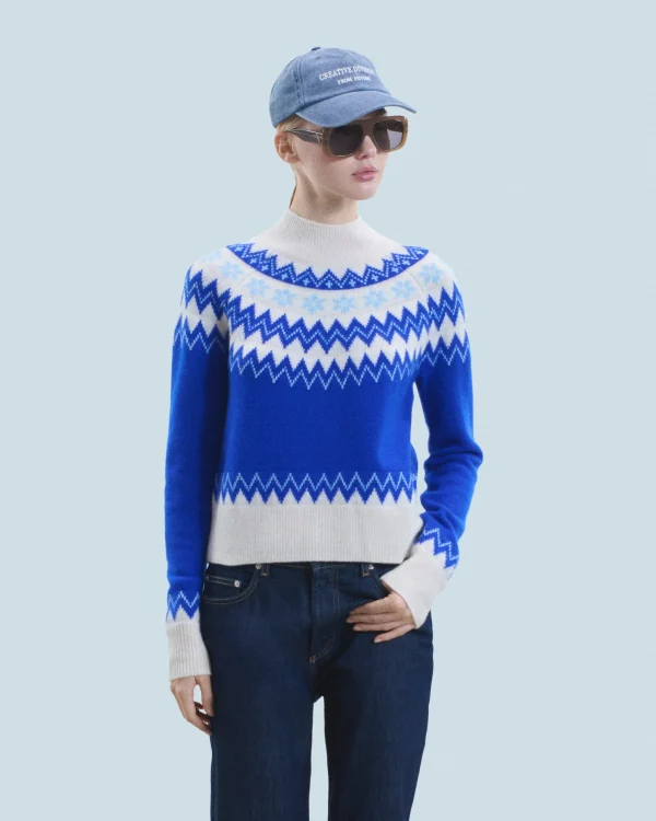 Pull Col Montant Norvégien^FROM FUTURE Flash Sale
