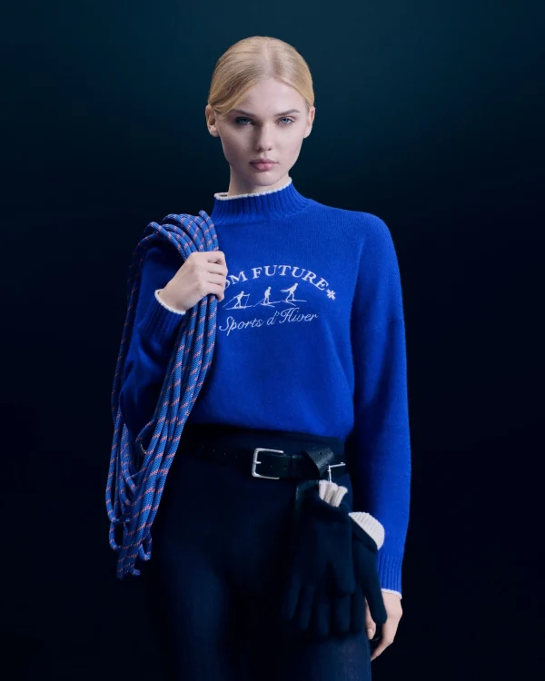 Pull Col Montant Sport D'hiver^FROM FUTURE Best Sale