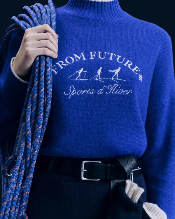 Pull Col Montant Sport D'hiver^FROM FUTURE Best Sale