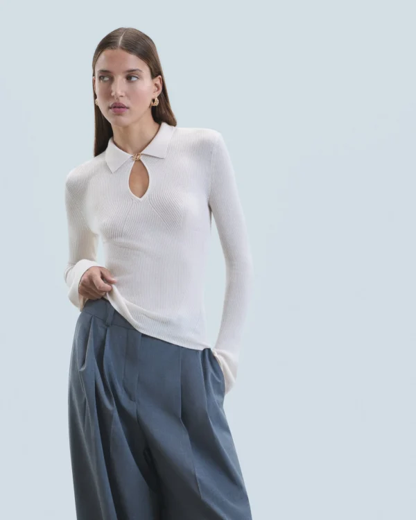 Pull Col Polo^FROM FUTURE Fashion