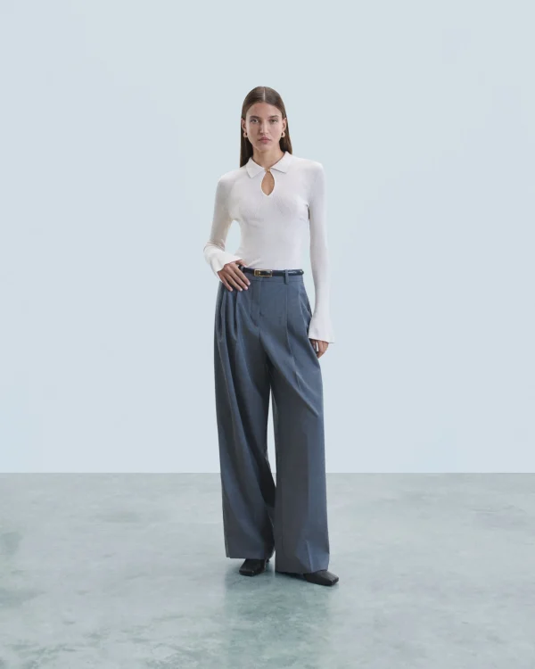 Pull Col Polo^FROM FUTURE Fashion