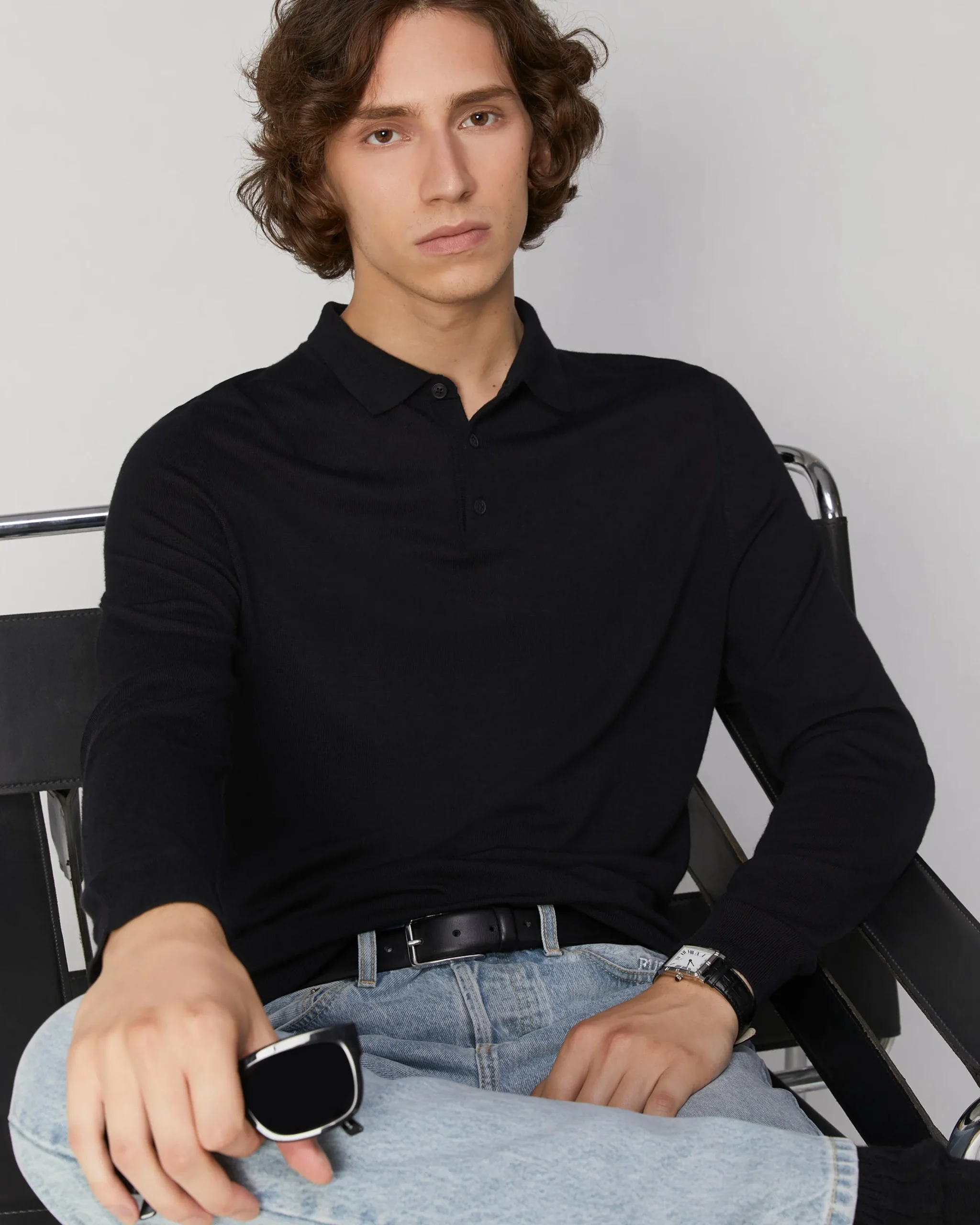 pull_col_polo_basique_0-3.webp Pull Col Polo Basique^FROM FUTURE Hot