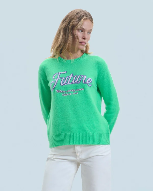 Pull Col Rond^FROM FUTURE Fashion