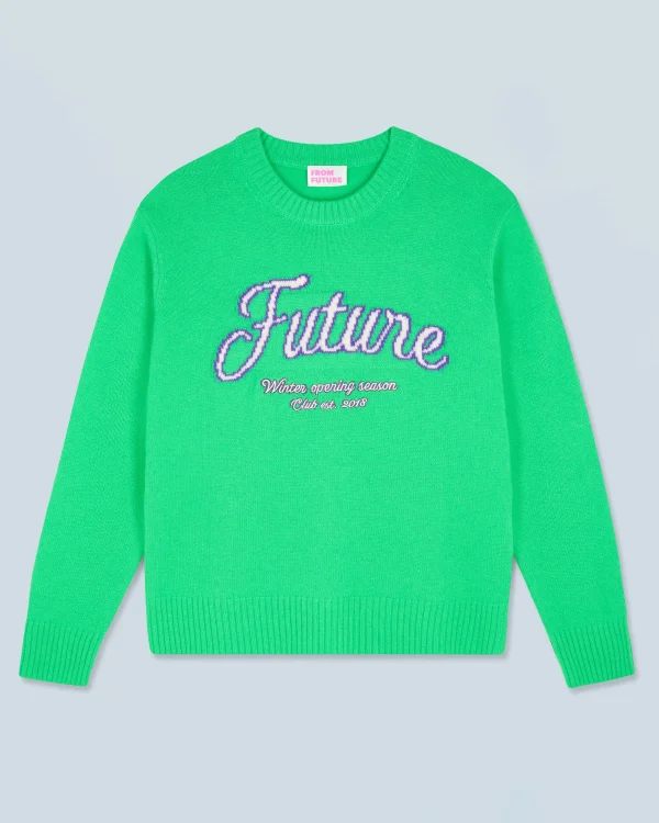 Pull Col Rond^FROM FUTURE Fashion