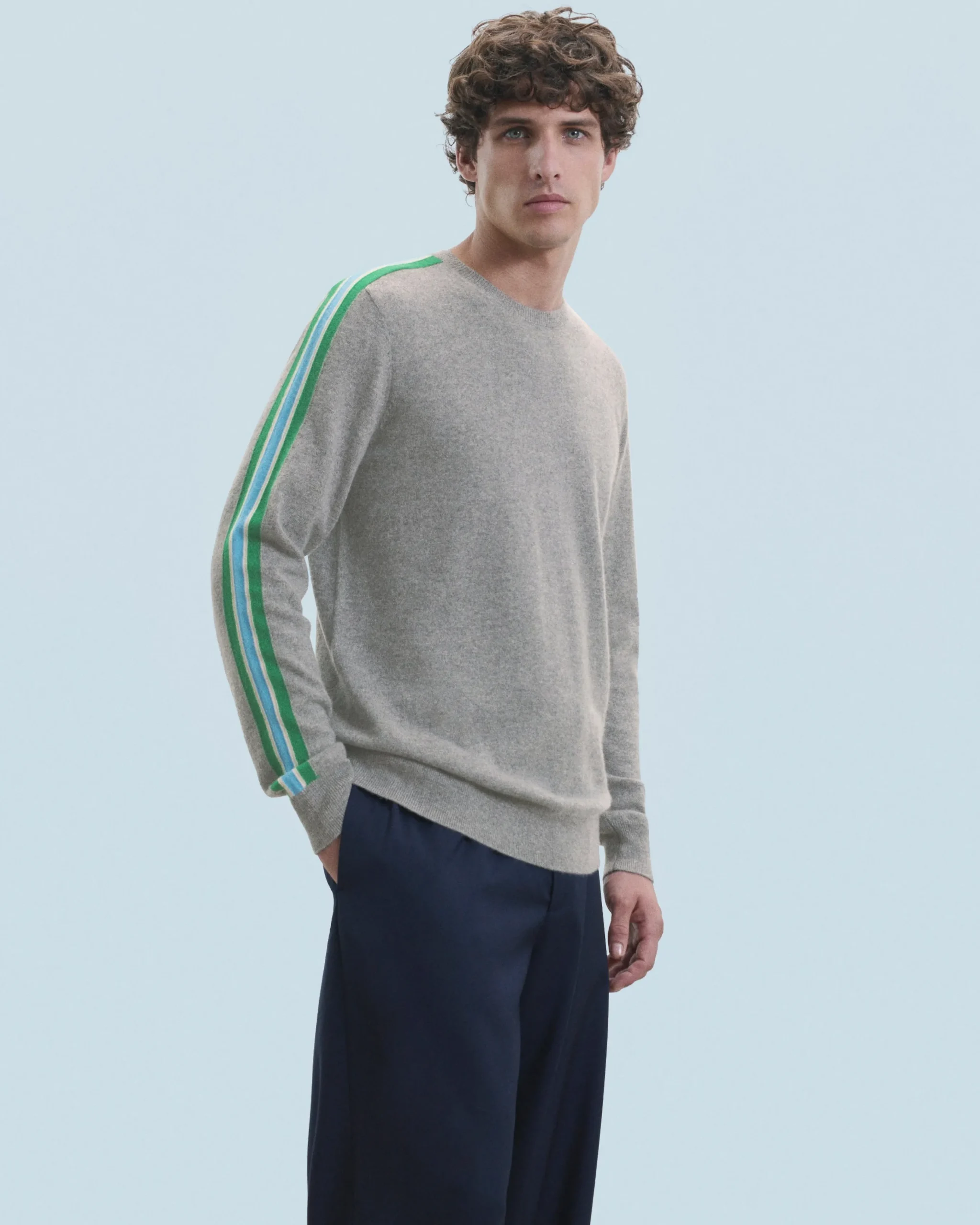 pull_col_rond_bandes_0.webp Pull Col Rond Bandes^FROM FUTURE Best Sale