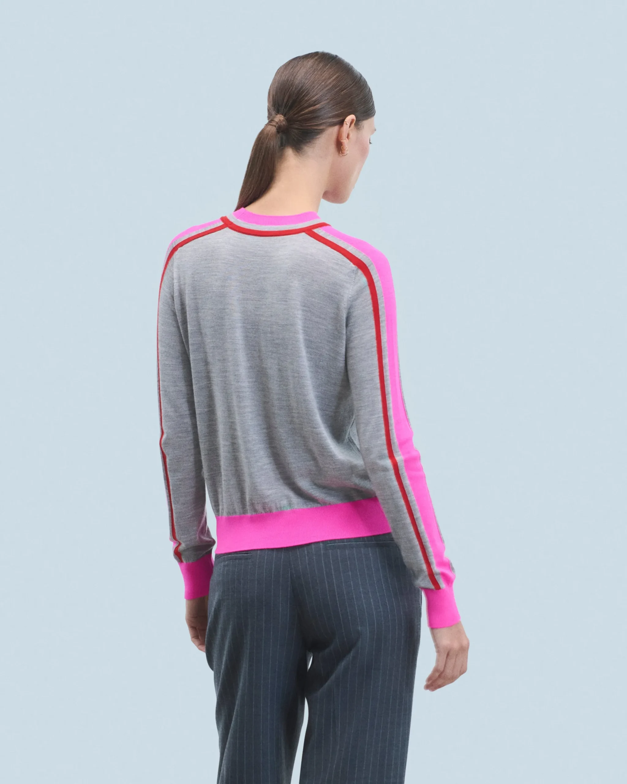 pull_col_rond_bandes_bicolore_3.webp Pull Col Rond Bandes Bicolore^FROM FUTURE Sale