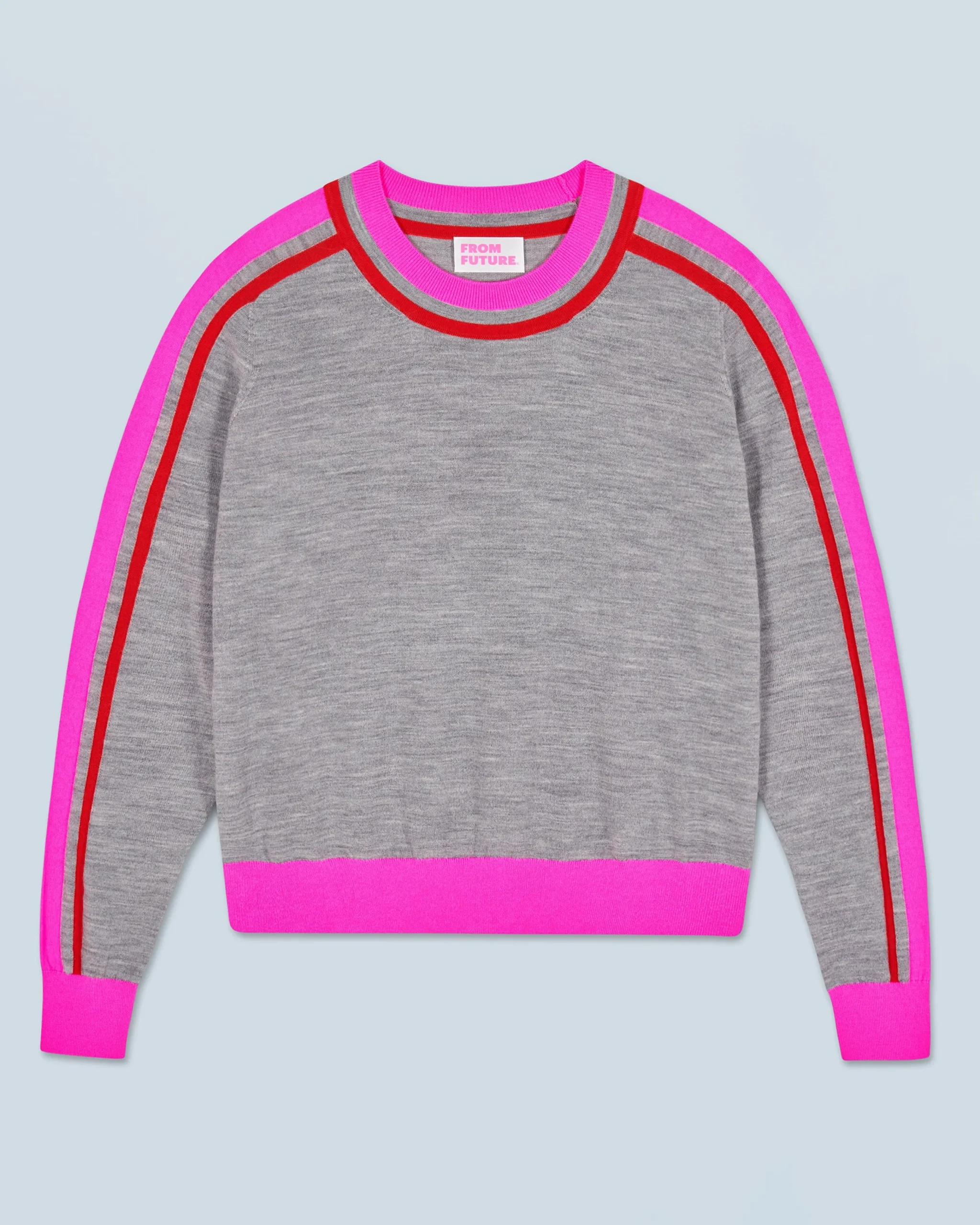 pull_col_rond_bandes_bicolore_4.webp Pull Col Rond Bandes Bicolore^FROM FUTURE Sale