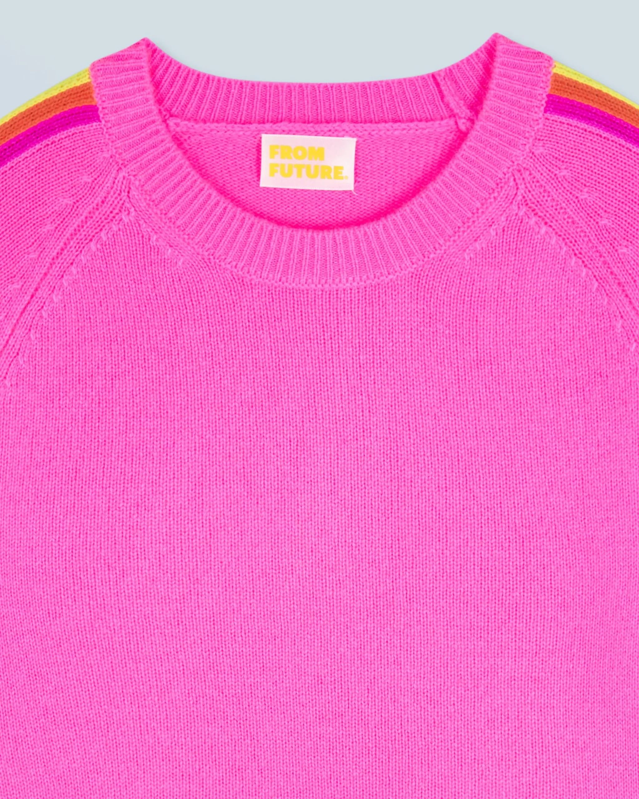pull_col_rond_bandes_manches_multico_5.webp Pull Col Rond Bandes Manches Multico^FROM FUTURE Cheap