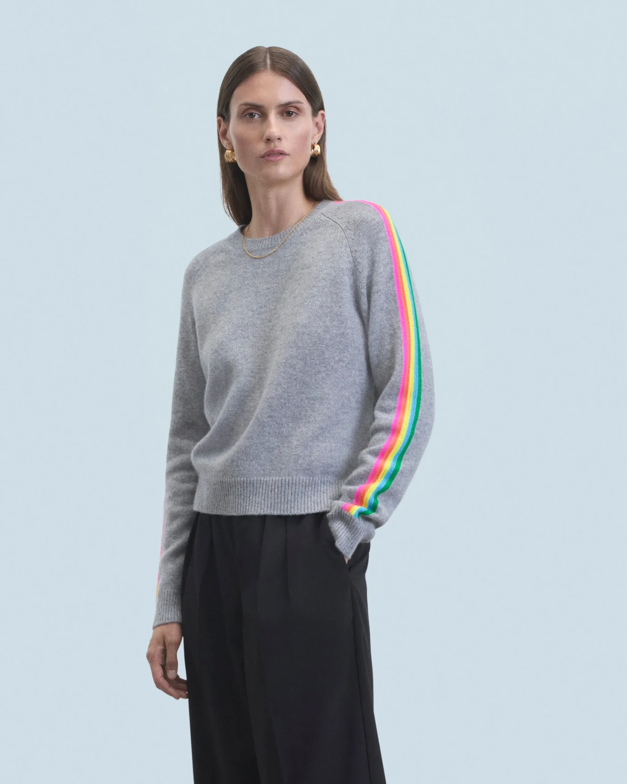 pull_col_rond_bandes_manches_multicolore_0-1.webp Pull Col Rond Bandes Manches Multicolore^FROM FUTURE Discount