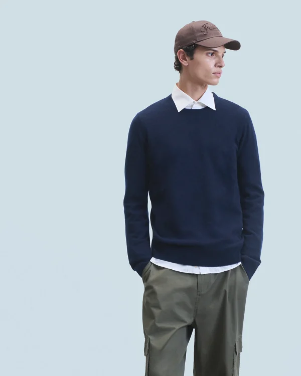 Pull Col Rond Basique^FROM FUTURE Best Sale