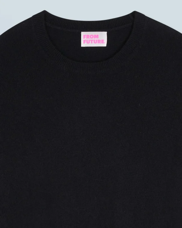 Pull Col Rond Basique^FROM FUTURE Best Sale