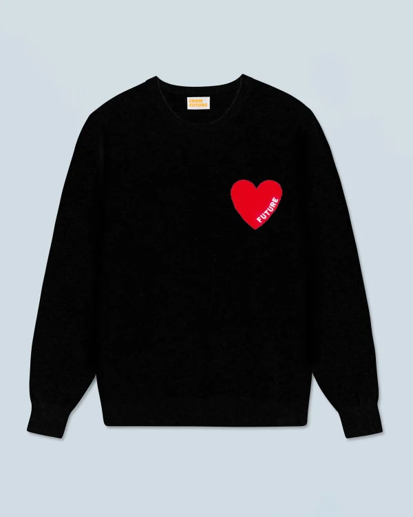 Pull Col Rond Coeur^FROM FUTURE Sale