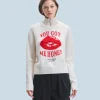 Pull Col Rond Red Lips^FROM FUTURE Cheap
