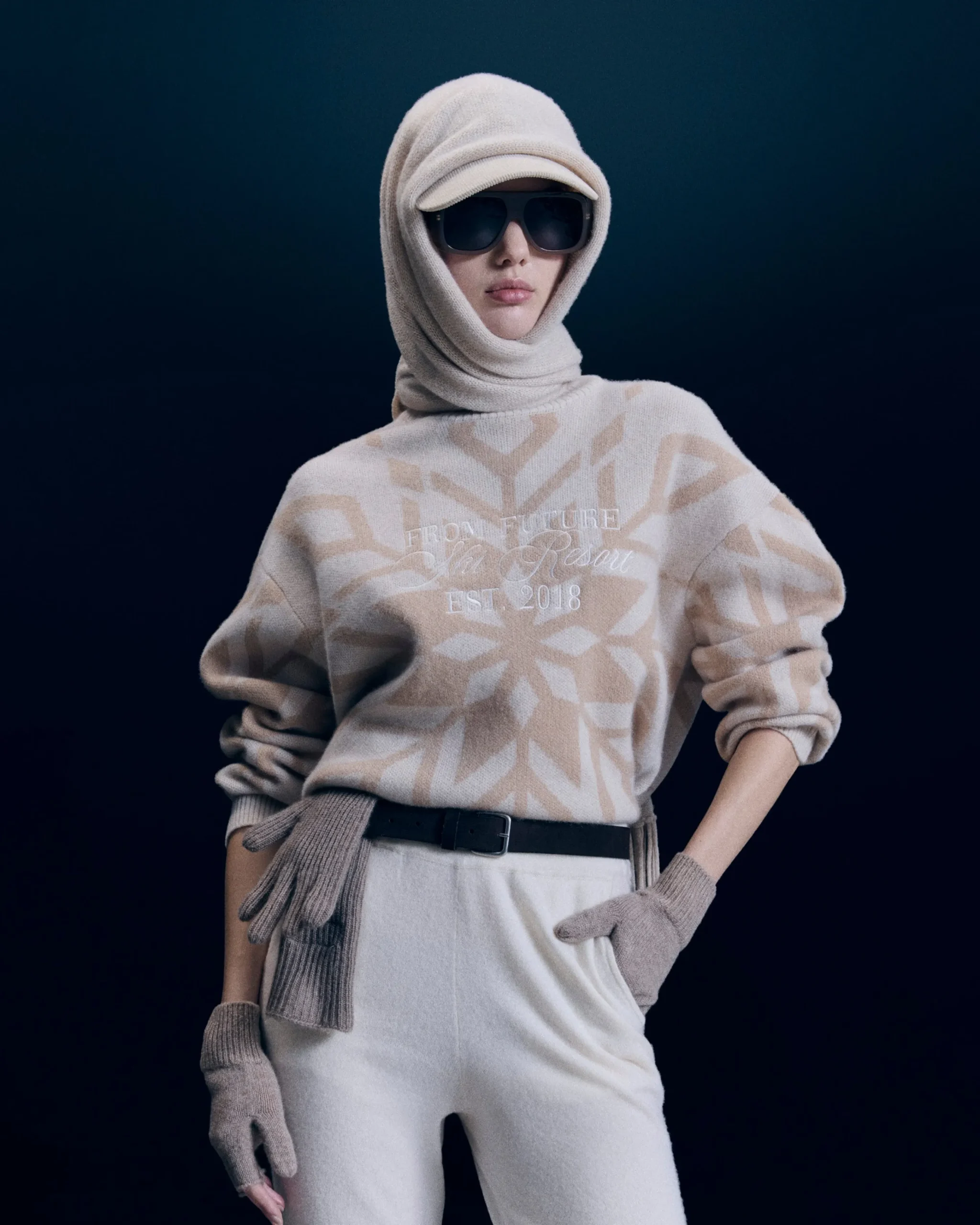pull_col_roul_flocons_4.webp Pull Col Roulé Flocons^FROM FUTURE Flash Sale
