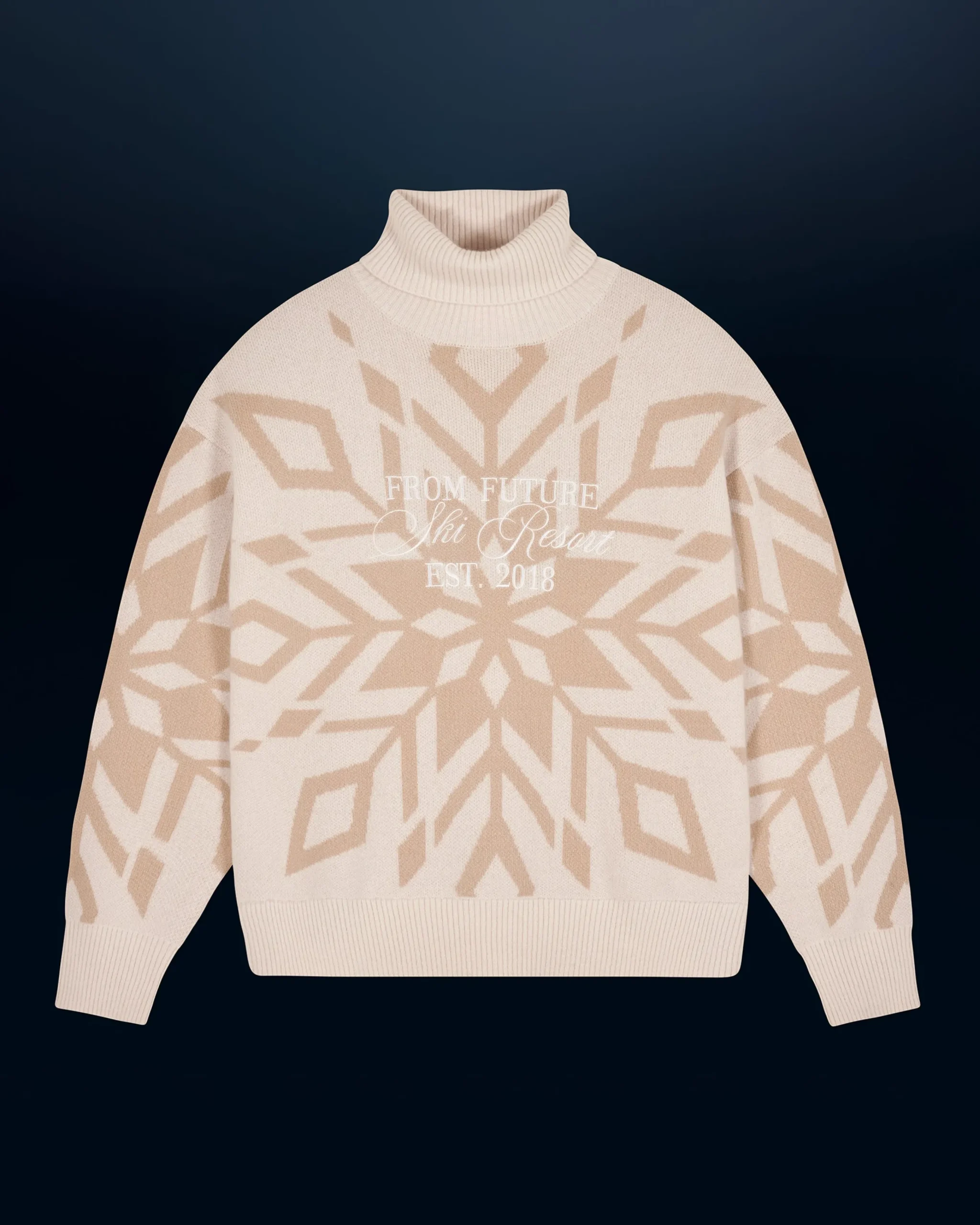 pull_col_roul_flocons_5.webp Pull Col Roulé Flocons^FROM FUTURE Flash Sale