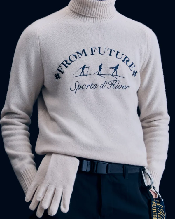Pull Col Roulé Ski De Fond^FROM FUTURE Fashion