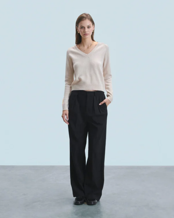 Pull Col V Bandes Manches Multicolore^FROM FUTURE Online