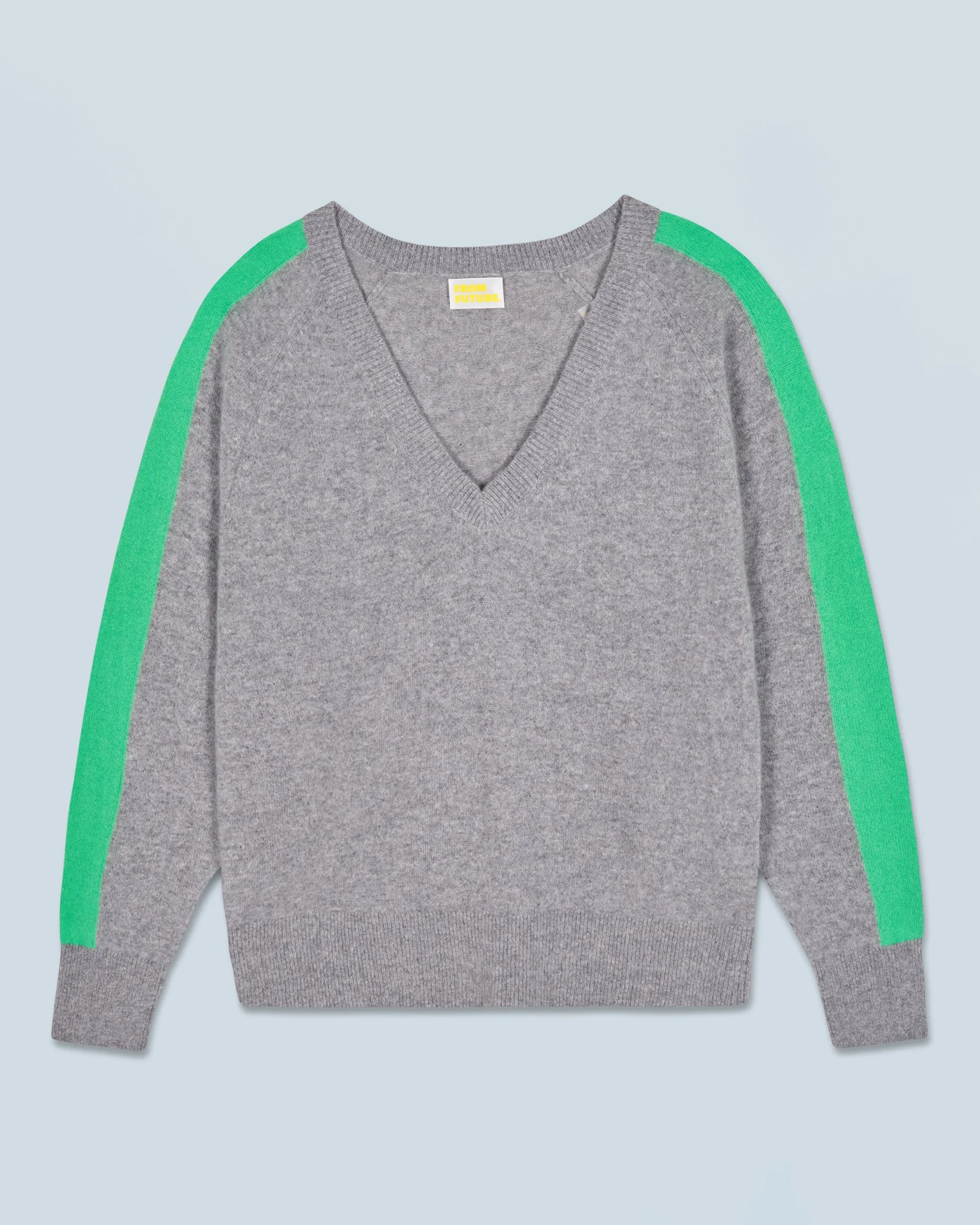 pull_col_v_oversize_bandes_bicolore_lger_4.webp Pull Col V Oversize Bandes Bicolore Léger^FROM FUTURE Best